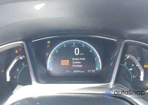 2018 Honda Civic Ex из США, поврежденный, VIN 2HGFC2F75JH599994